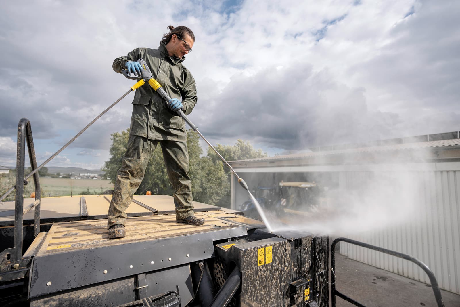 Nettoyage de toiture